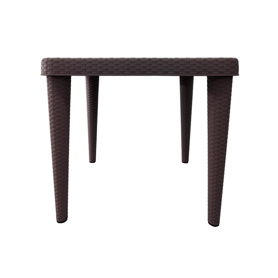 Santi 4 Seater Plastic Outdoor Dining - Image 7