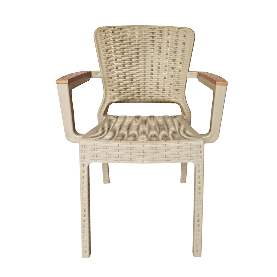 Santi 6 Seater Plastic Outdoor Dining - Image 11