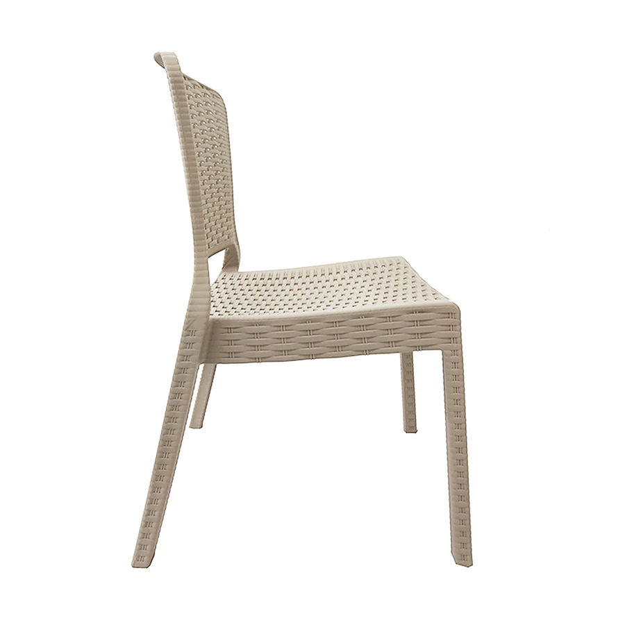 Santi 6 Seater Plastic Outdoor Dining - Image 20