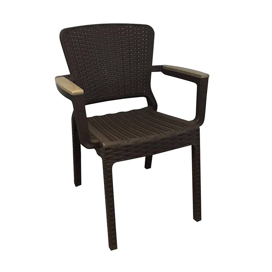 Santi 6 Seater Plastic Outdoor Dining - Image 37