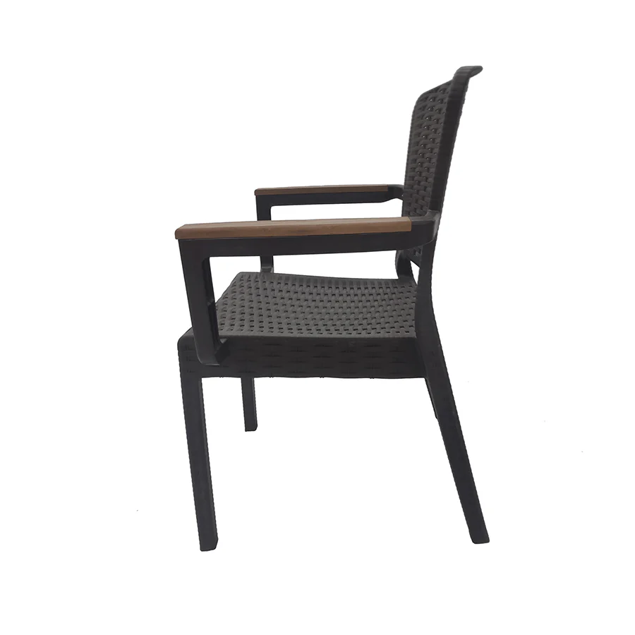 Santi 6 Seater Plastic Outdoor Dining - Image 39