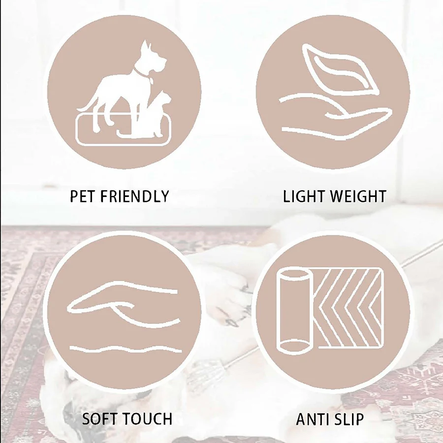 Sari Caramel Plush Rug - Image 6