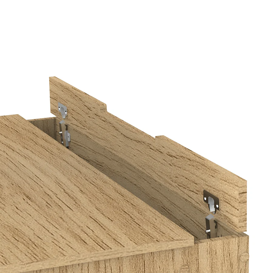 Saxon 100 cm Desk with 2 Drawer - Image 10