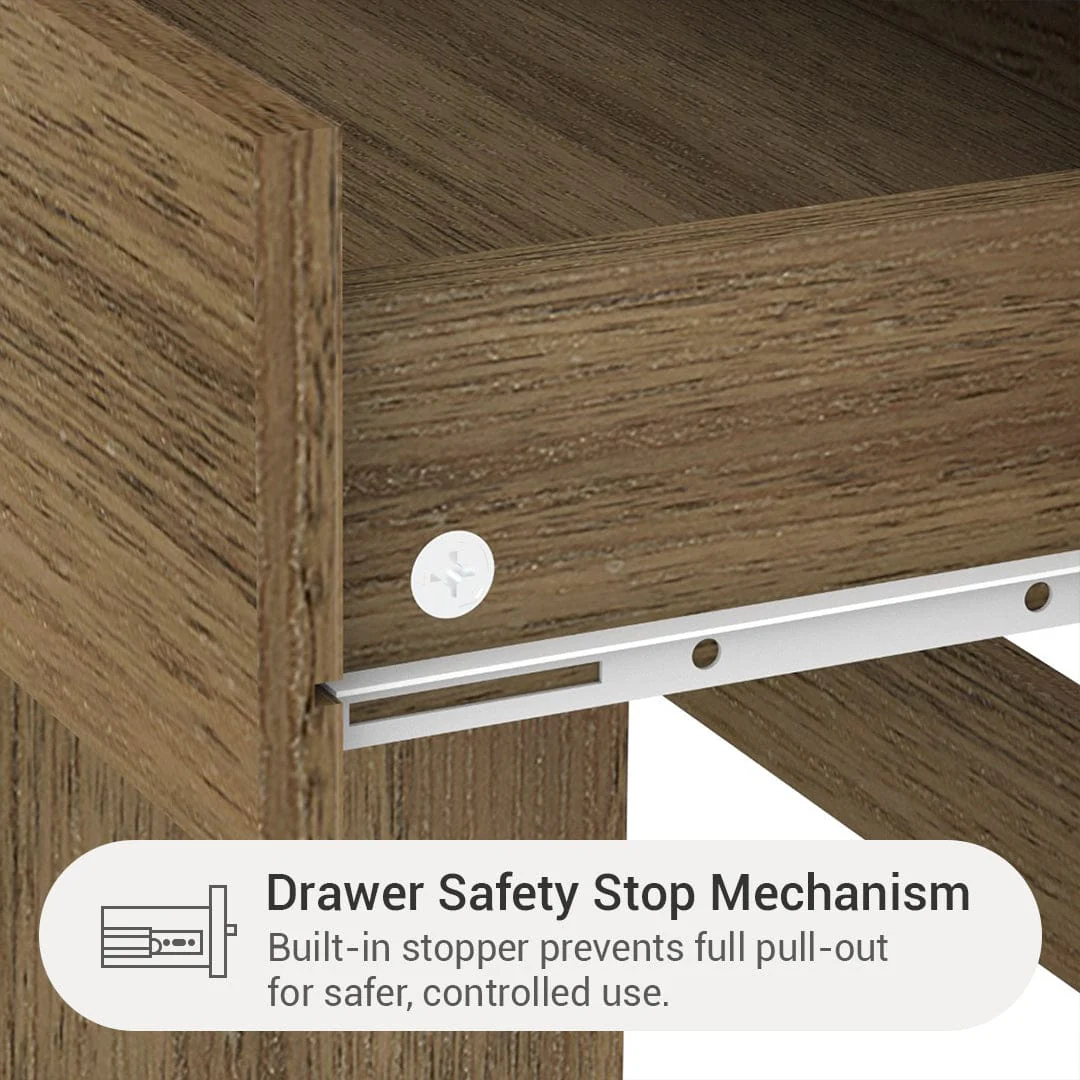 Saxon 100 cm Desk with 2 Drawer - Image 17