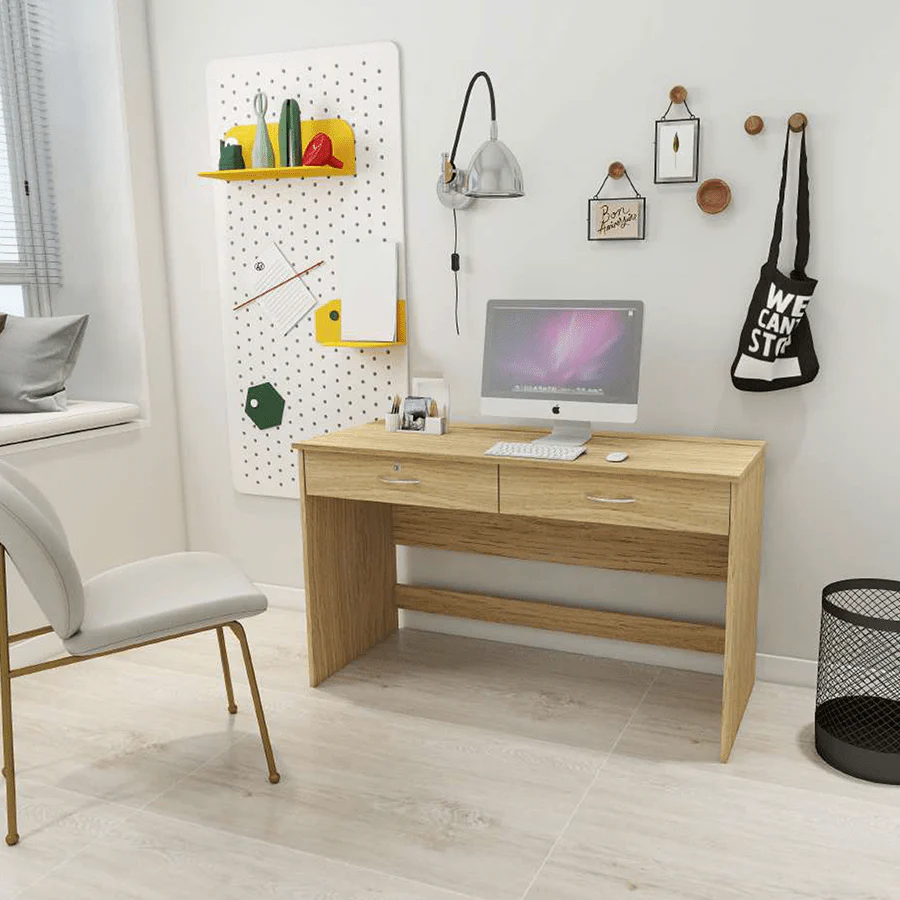 Saxon 120 cm Desk with 2 Drawer - Image 15