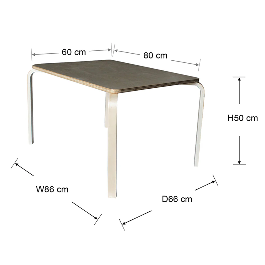 Scarlett Square Kids Table - Image 5