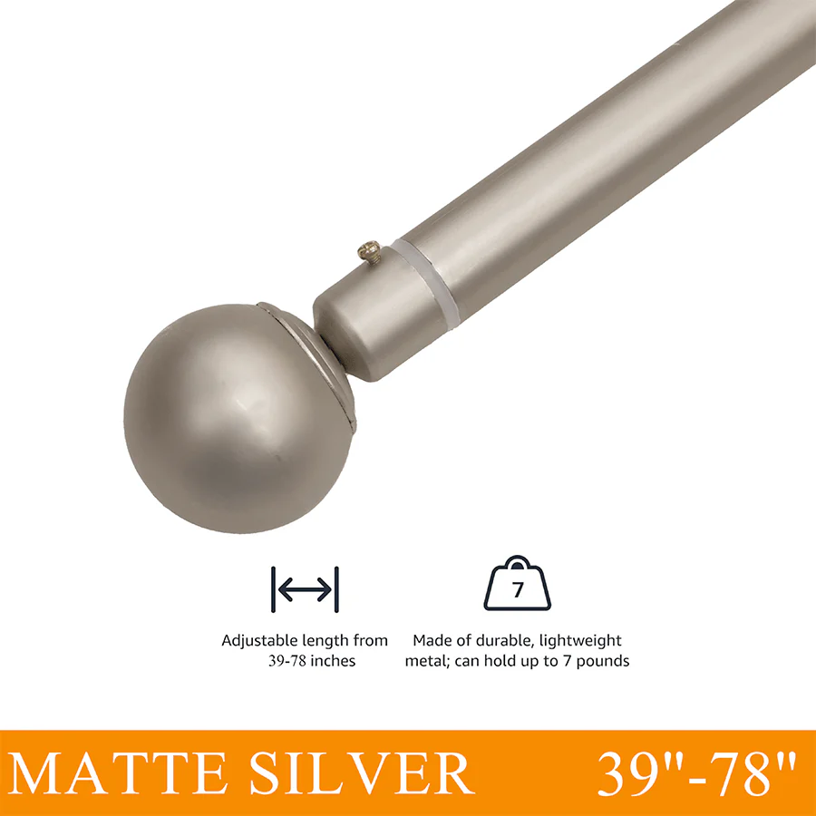 Sebo Double Curtain Rod Set - Image 5
