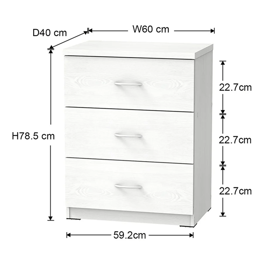 Selene Chest of 3 Drawer - Image 39