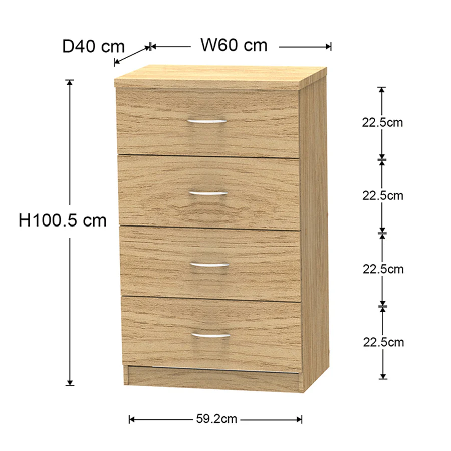 Selene Chest of 4 Drawer - Image 39