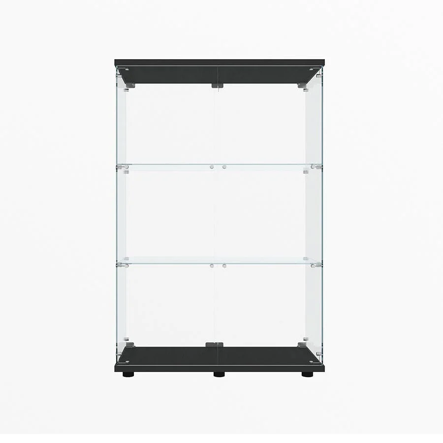 Serris 3 Tier 2 Door Glass Cabinet - Image 6