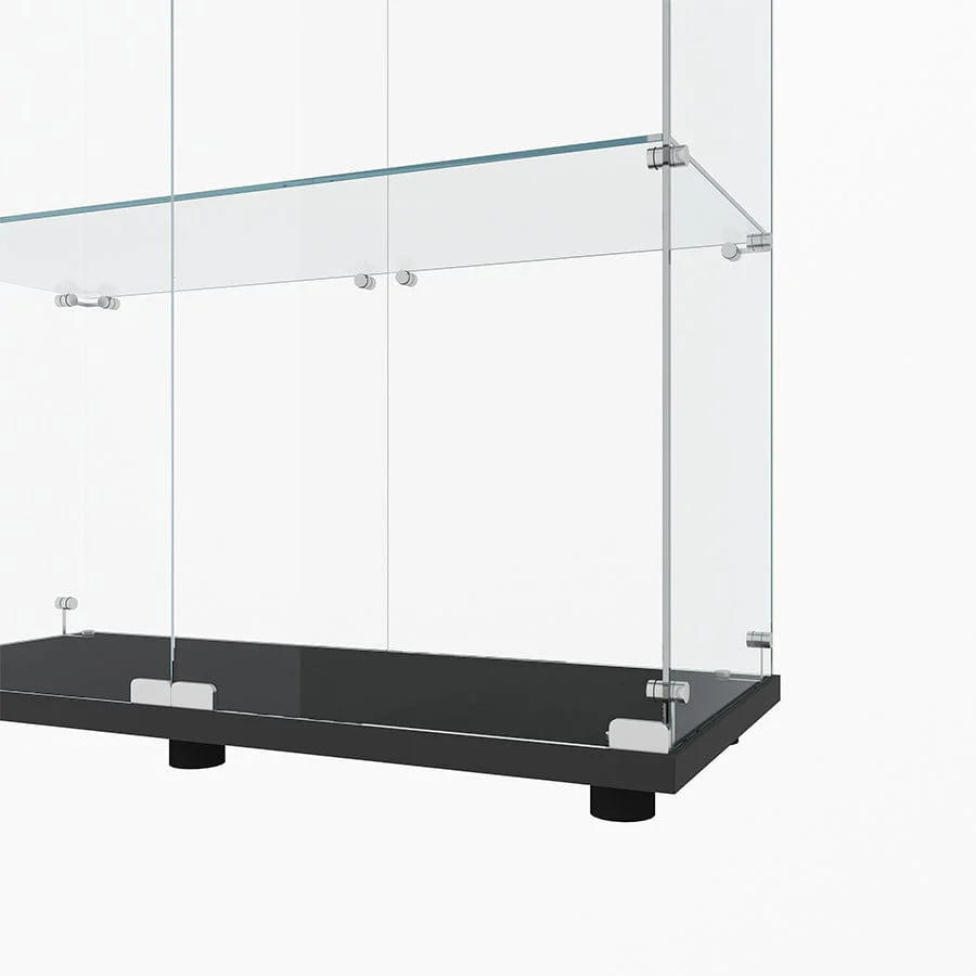 Serris 3 Tier 2 Door Glass Cabinet - Image 9