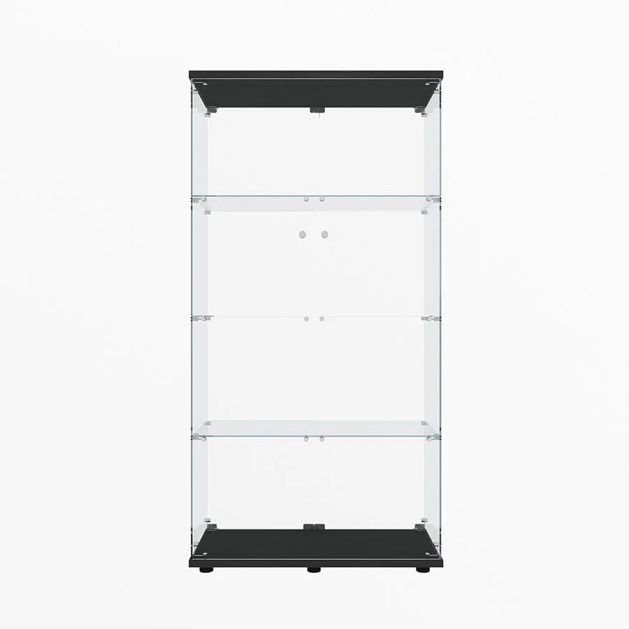 Serris 4 Tier 2 Door Glass Cabinet - Image 6