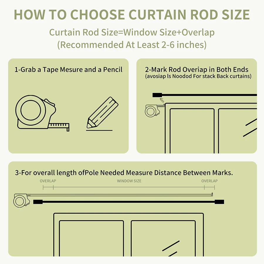 Sheela Double Curtain Rod Set - Image 10
