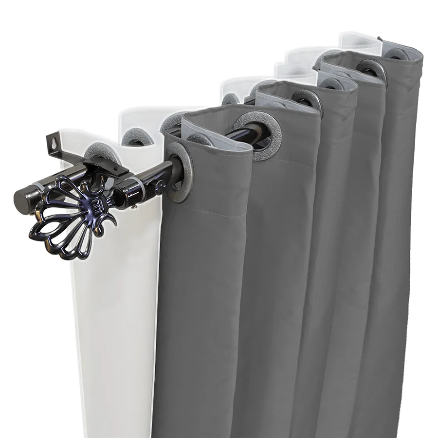 Sheela Double Curtain Rod Set - Image 13