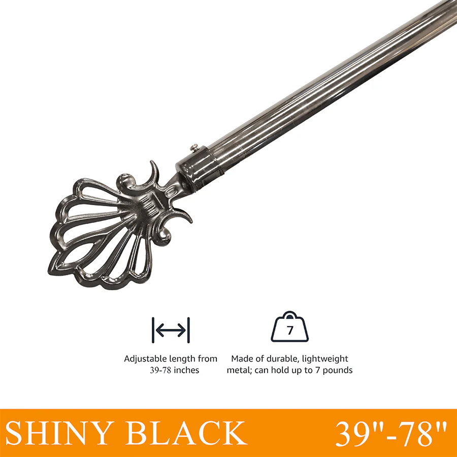 Sheela Double Curtain Rod Set - Image 5