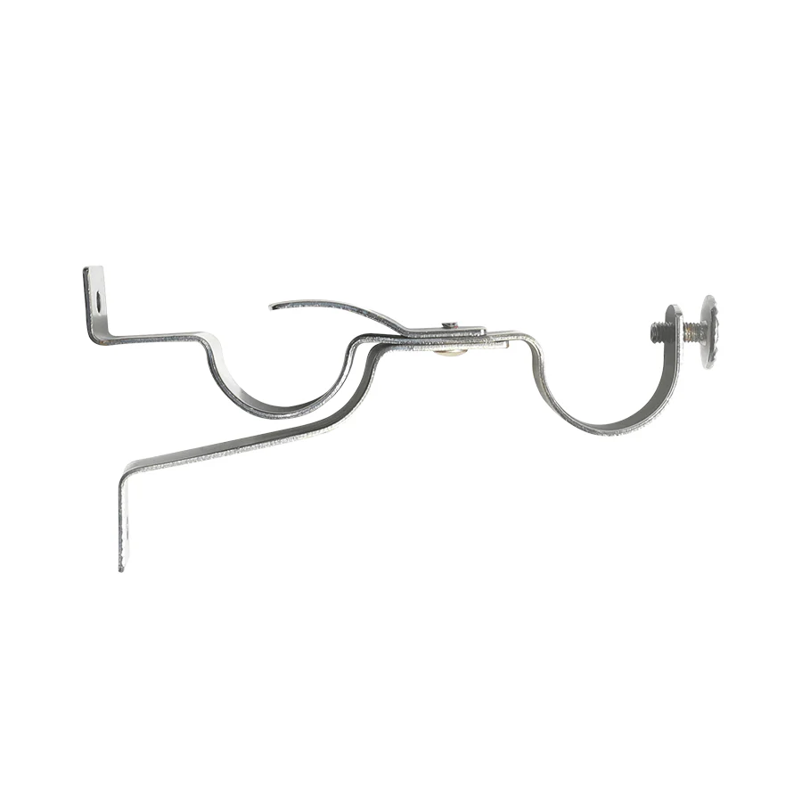 Shiny Silver Double Bracket 28 mm Per Pc - Image 3