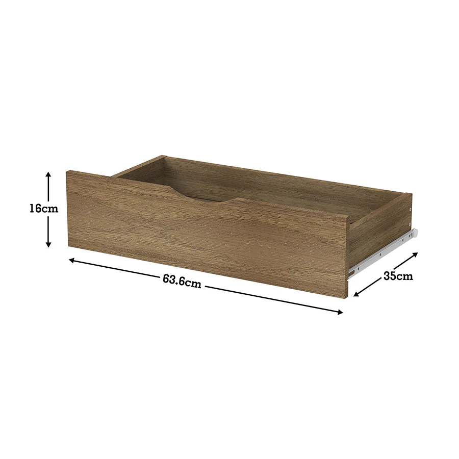 Siesta Walnut with 6 Drawers Bed - Image 8