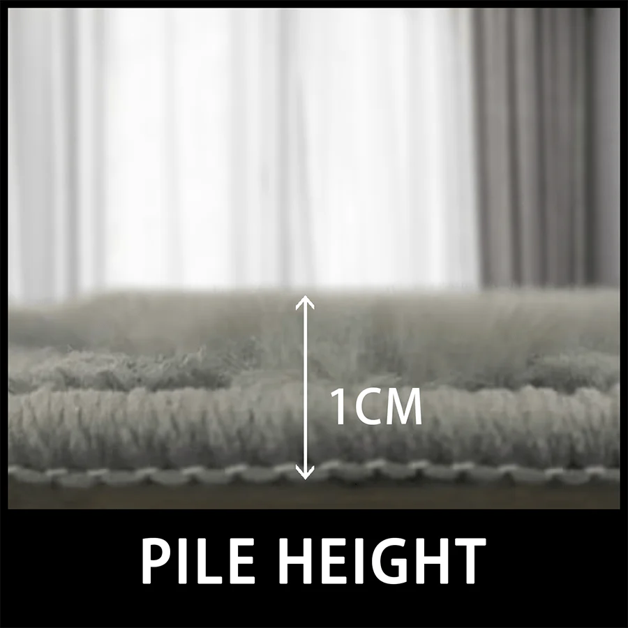 Sigal Two-toned Faux Fur Rug - Image 3