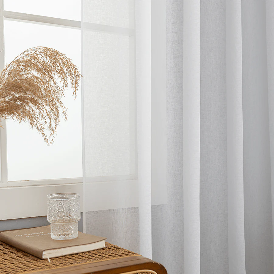 Sima Sheer Set of 2 Curtain - Image 4