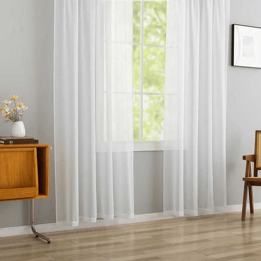 Sima Sheer Set of 2 Curtain - Image 5