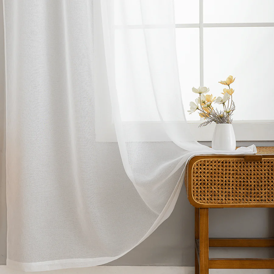 Sima Sheer Set of 2 Curtain - Image 9