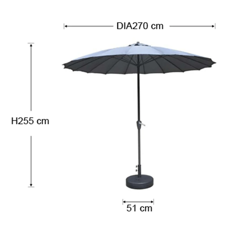 Skye Crank Umbrella - Image 9