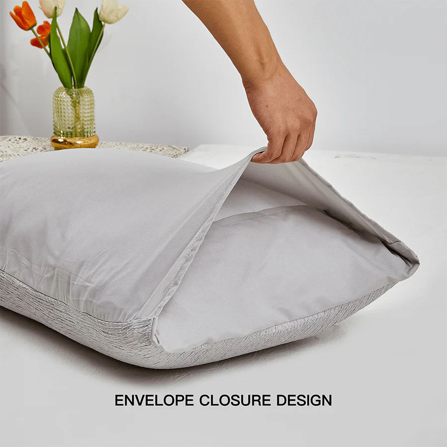 Soft Washed Textured Comforter Set - Image 6