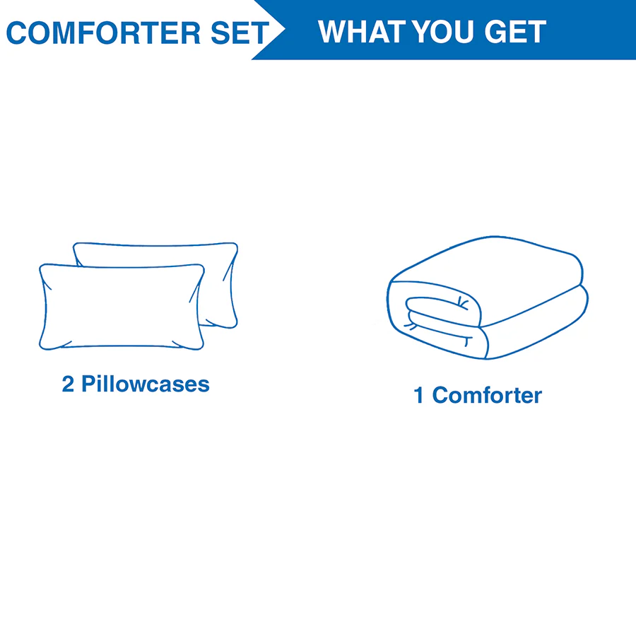 Soft Washed Textured Comforter Set - Image 8