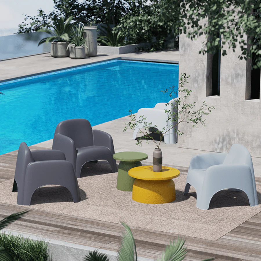 Solana Outdoor Stackable Chair - Image 17