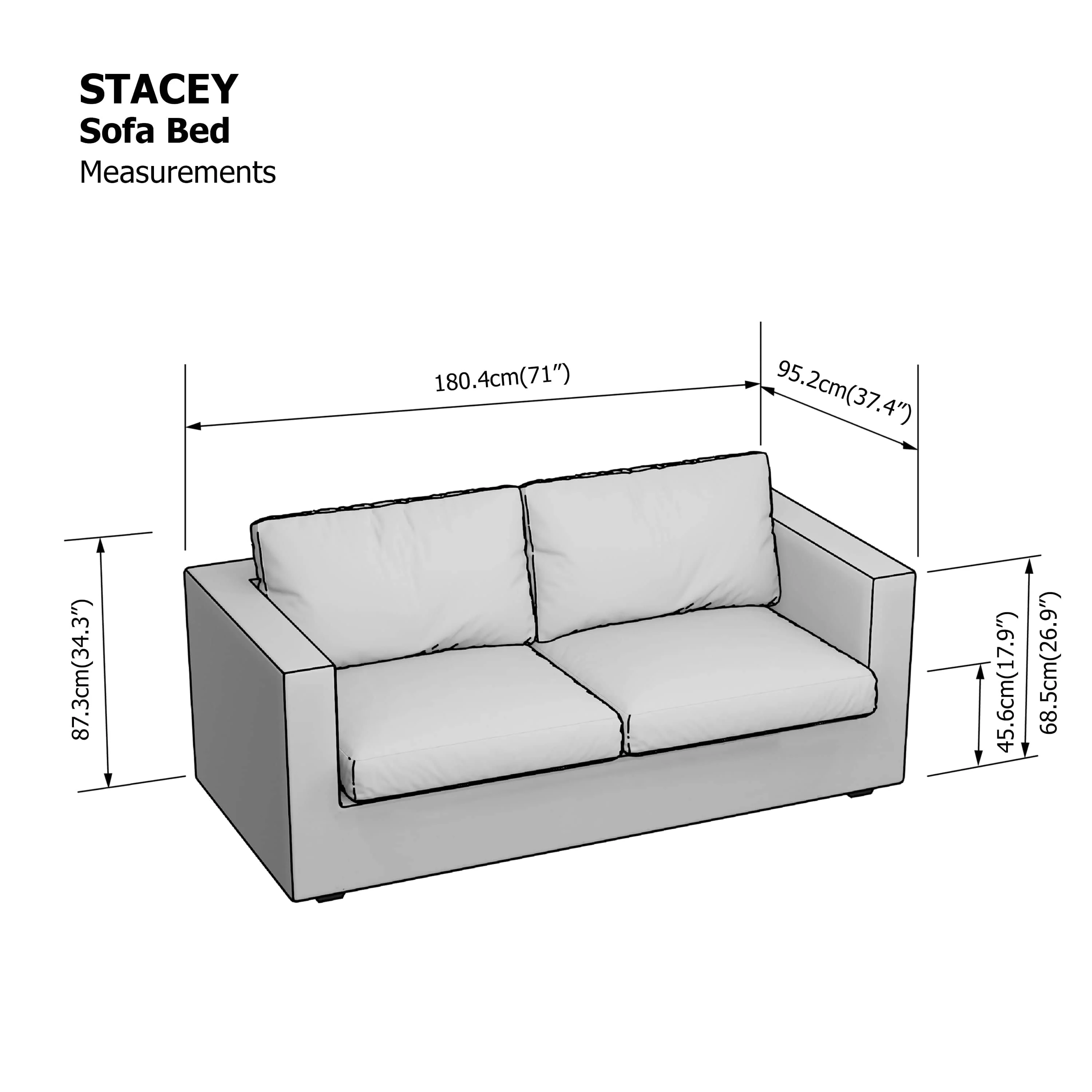 Stacey Sofa Bed - Image 25