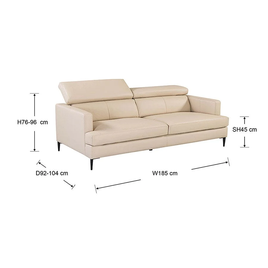 Stark 3 Seater Sofa - Image 13
