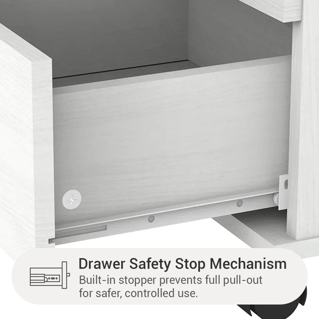 Starki 3 Drawer Mobile Cabinet - Image 6