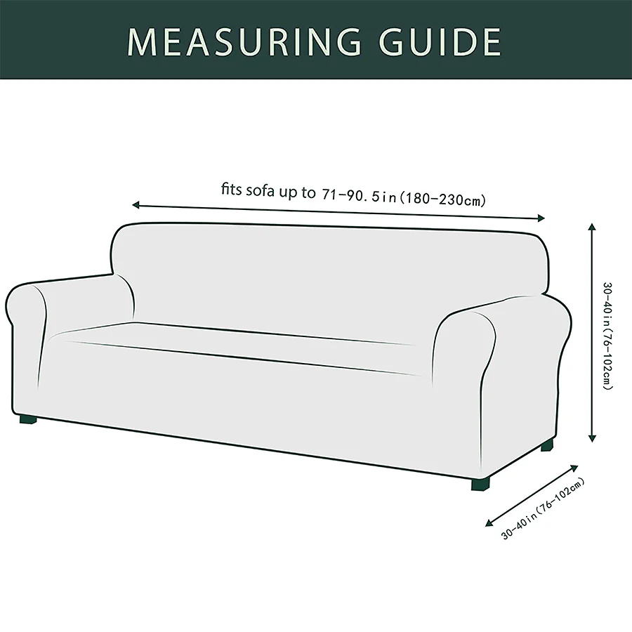 Stretchable Sofa Protector Gray - Image 8