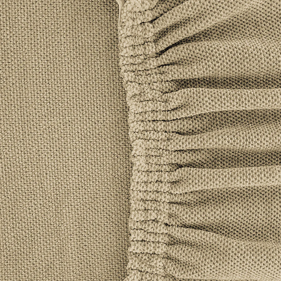 Stretchable Sofa Protector Taupe - Image 3