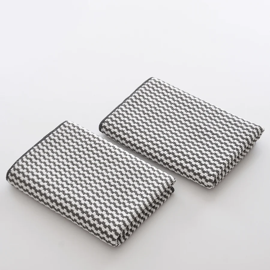 Stripe Microfiber Cleaning Towel