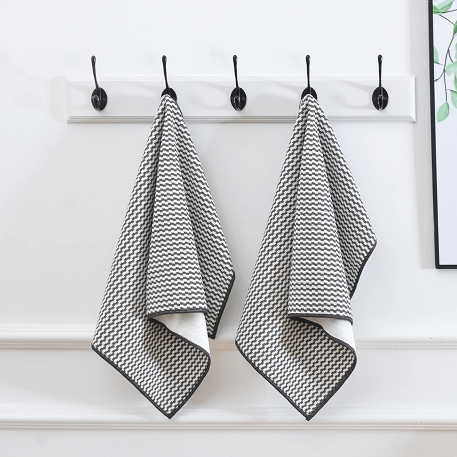 Stripe Microfiber Cleaning Towel - Image 3