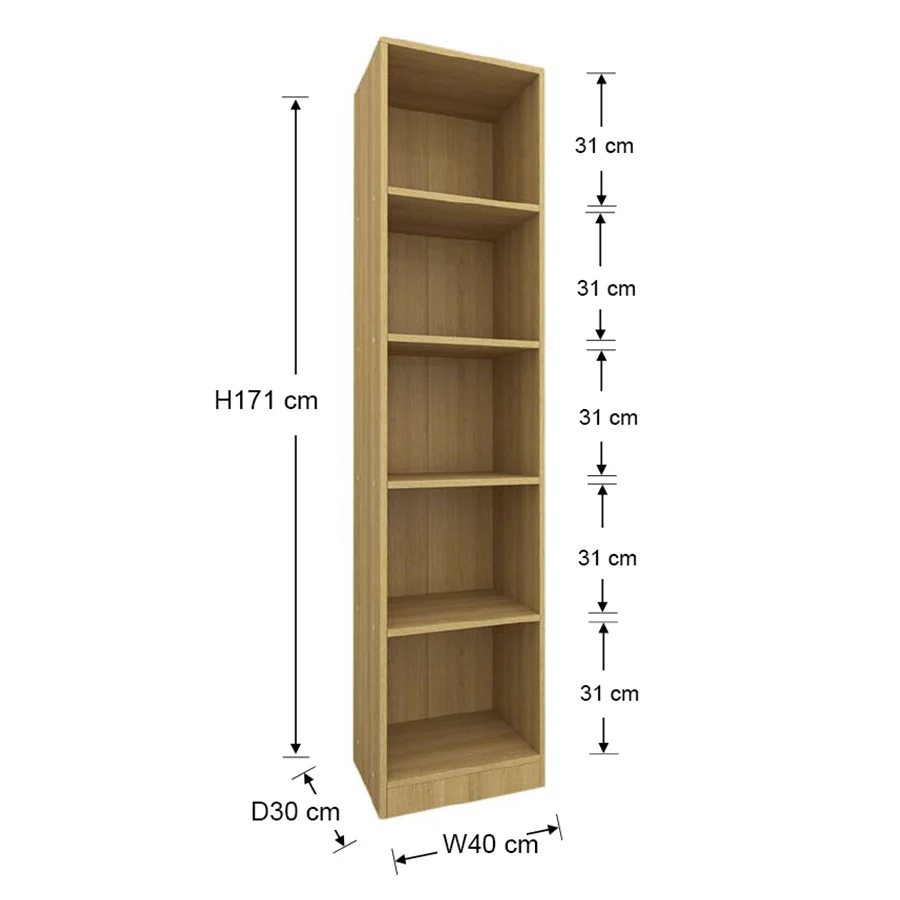 Strome 40 cm High Bookcase - Image 19