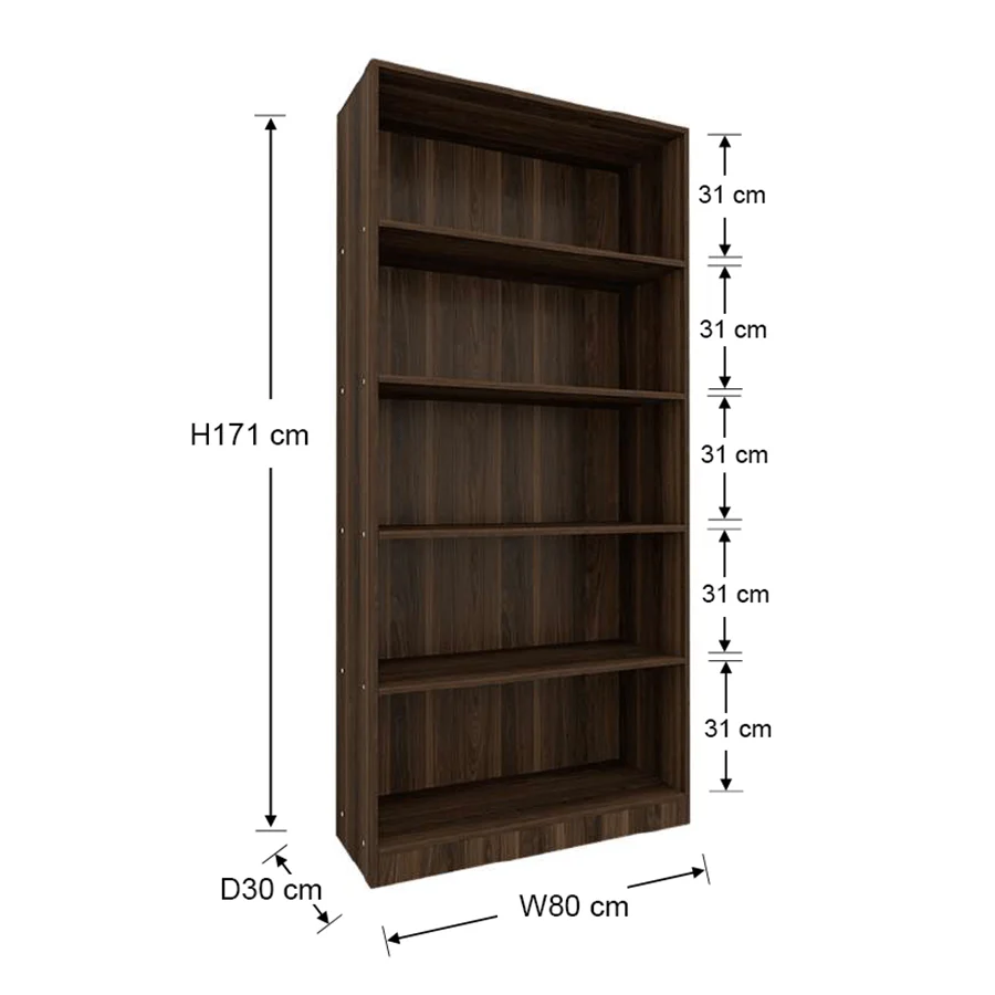 Strome 80 cm High Bookcase - Image 19