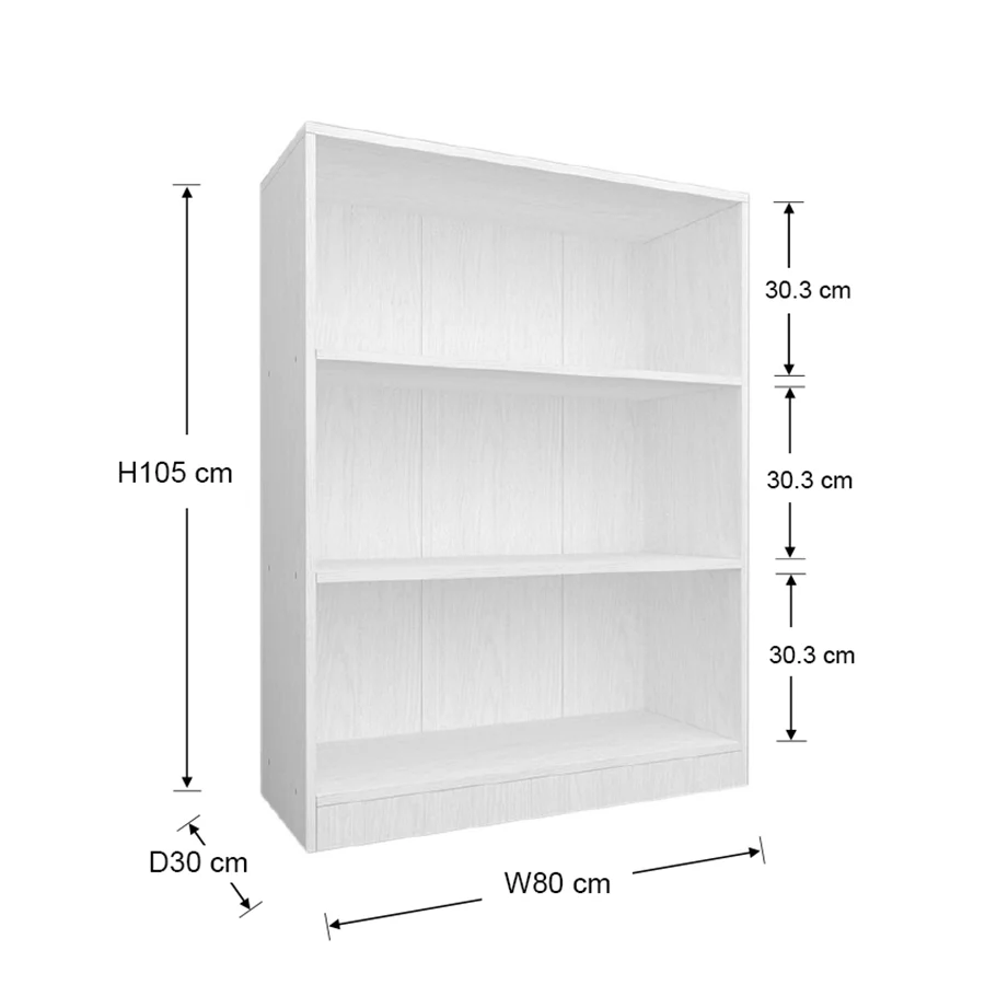 Strome 80 cm Mid Bookcase - Image 10