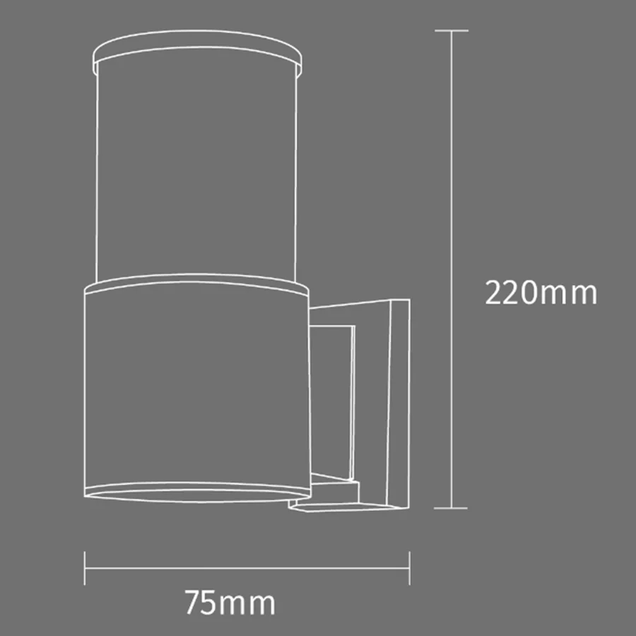 Suna Outdoor Wall Lamp - Image 4