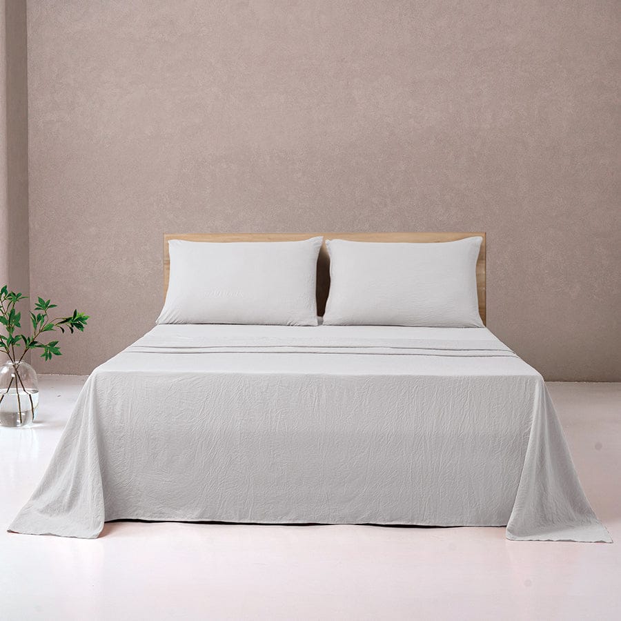 Super Soft Cloud Gray 4pc Sheet Set - Image 3