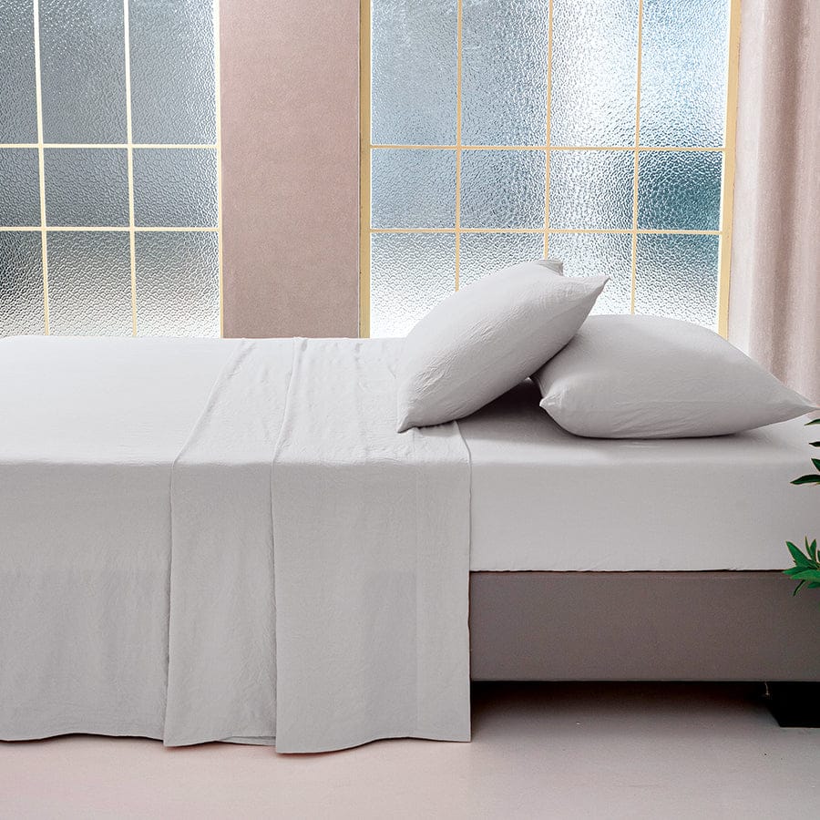 Super Soft Cloud Gray 4pc Sheet Set - Image 6