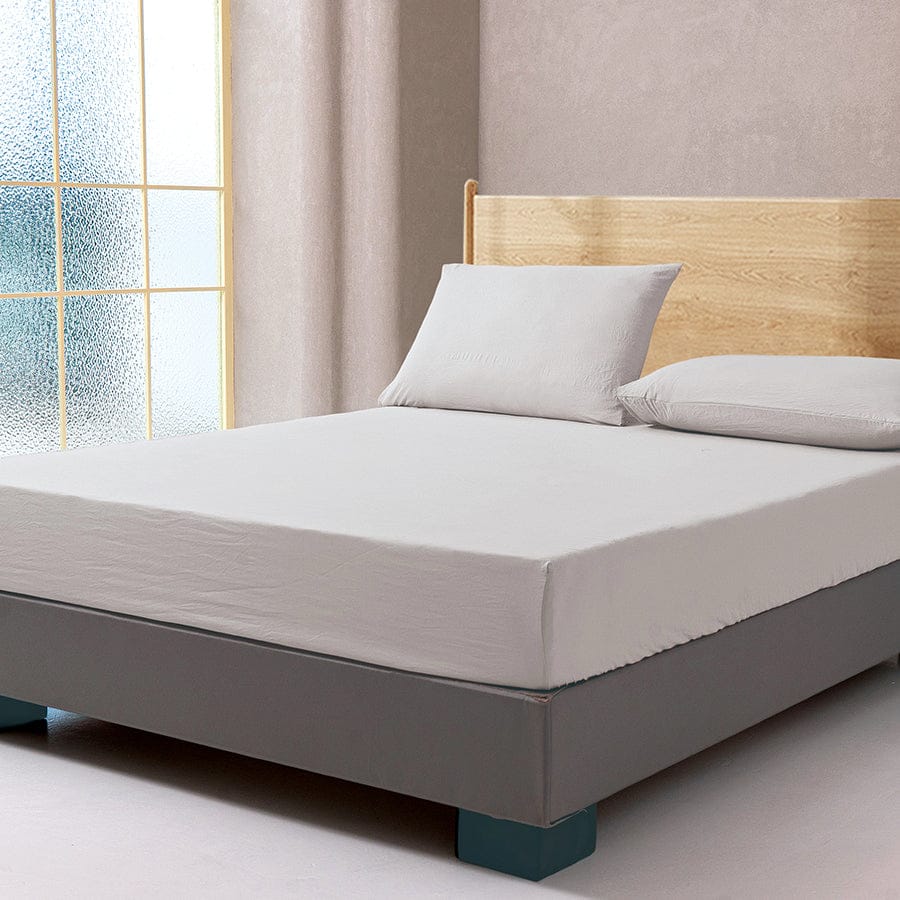 Super Soft Cloud Gray 4pc Sheet Set - Image 7