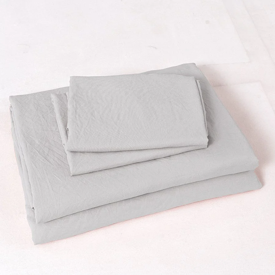 Super Soft Cloud Gray 4pc Sheet Set - Image 9