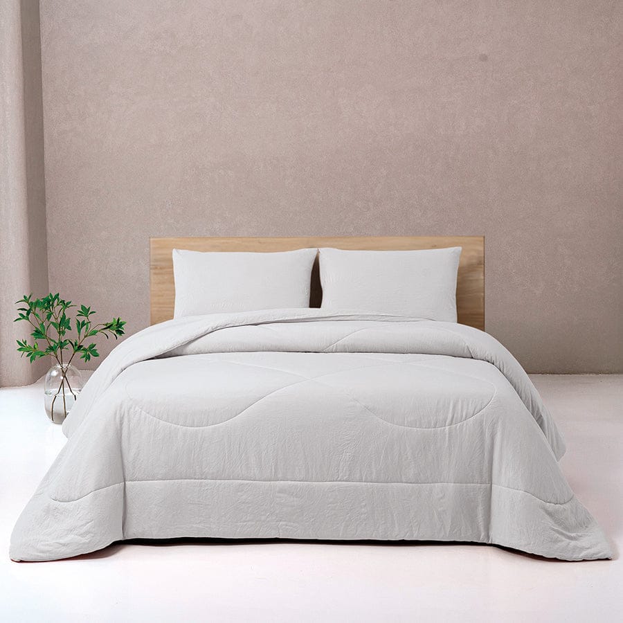 Super Soft Cloud Gray Bed In A Bag - Image 2