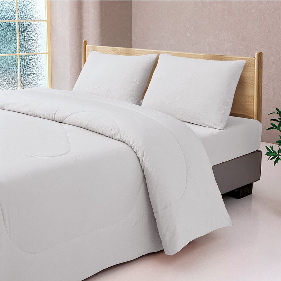 Super Soft Cloud Gray Bed In A Bag - Image 3