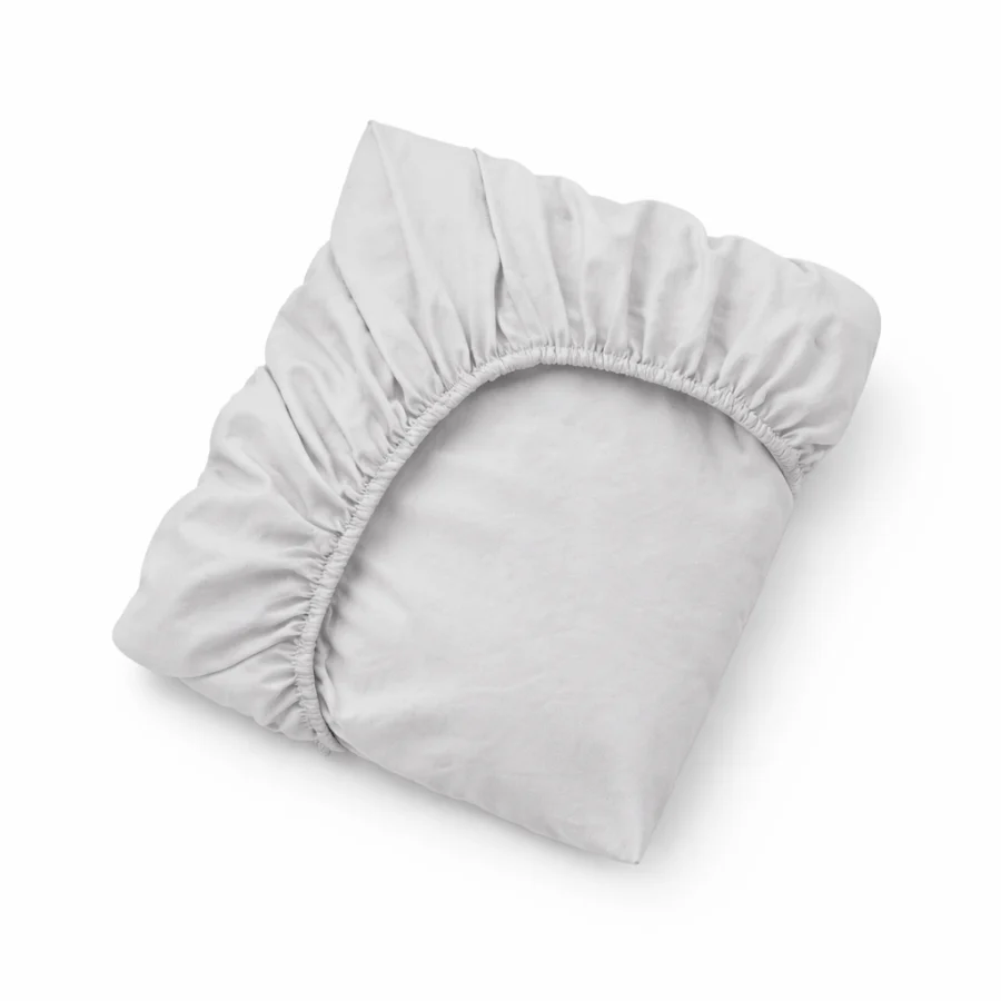 Super Soft Cloud Gray Fitted Sheet