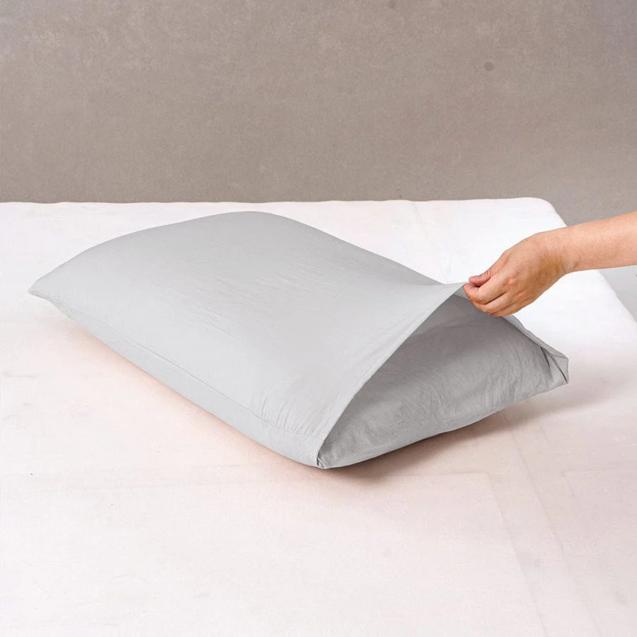Super Soft Cloud Gray Pillowcases - Image 3