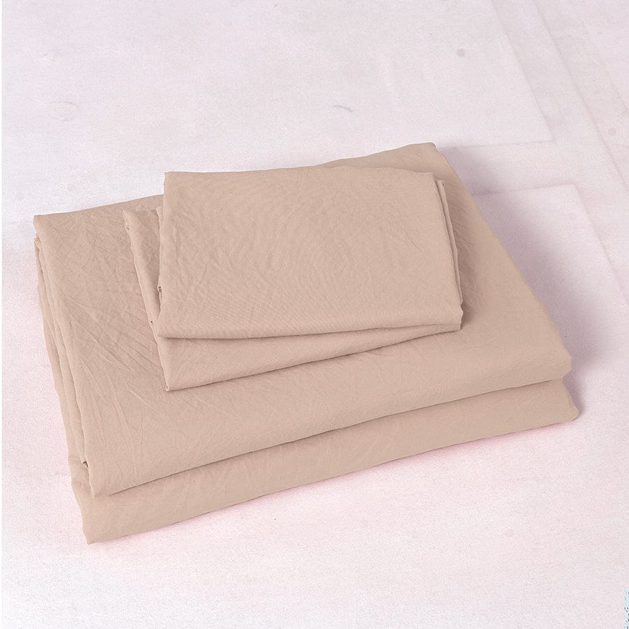 Super Soft Oat 4pc Flat Sheet Set - Image 10