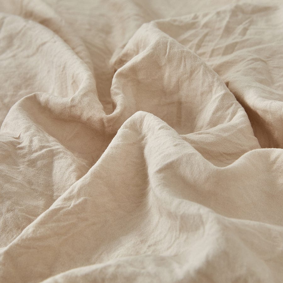 Super Soft Oat 4pc Flat Sheet Set - Image 6